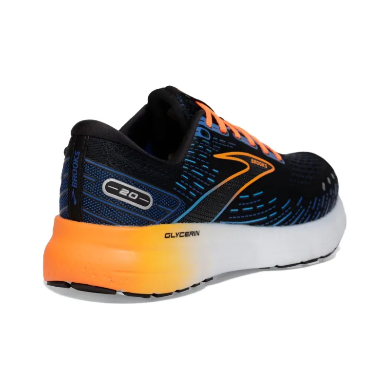 Brooks Glycerin 20 'Black Classic Blue Orange'-2