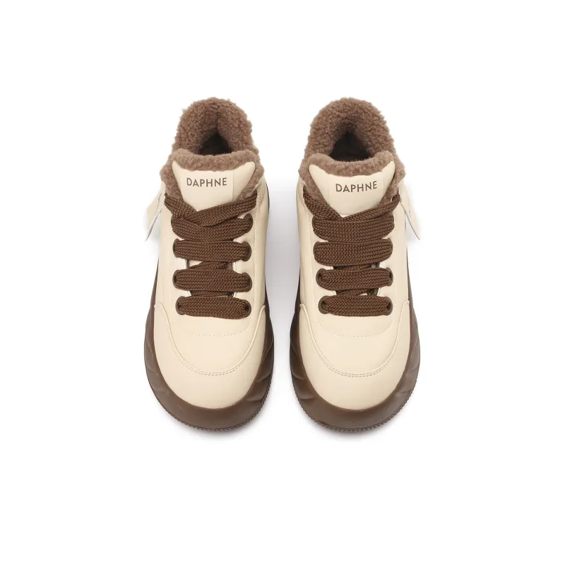DAPHNE Abrasion-Resistant Low-Top Chunky Sneakers Women's-18