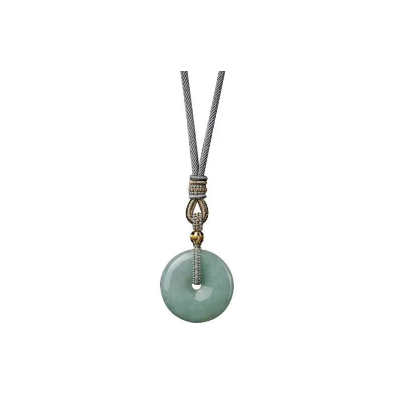 Yi Mingju Ice Type Jadeite Pendants Unisex-0