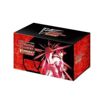 POKEMON Card Game Sword & Shield Premium Training Box ICHIGEKI Red Card Accessories 1 Box