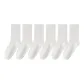 6 Pack (White *6 Pairs)
