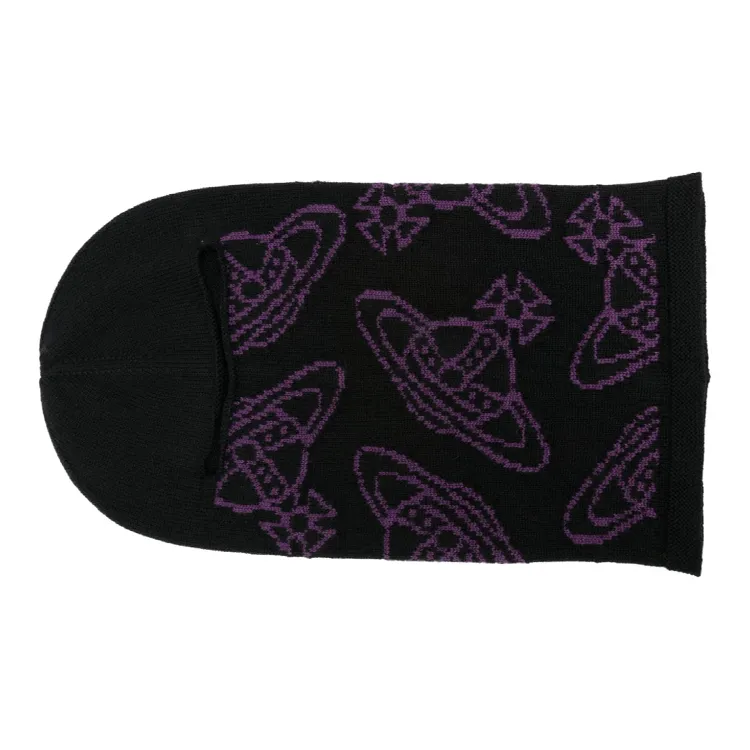 Vivienne Westwood Orb-embroidered Wool Balaclava-2