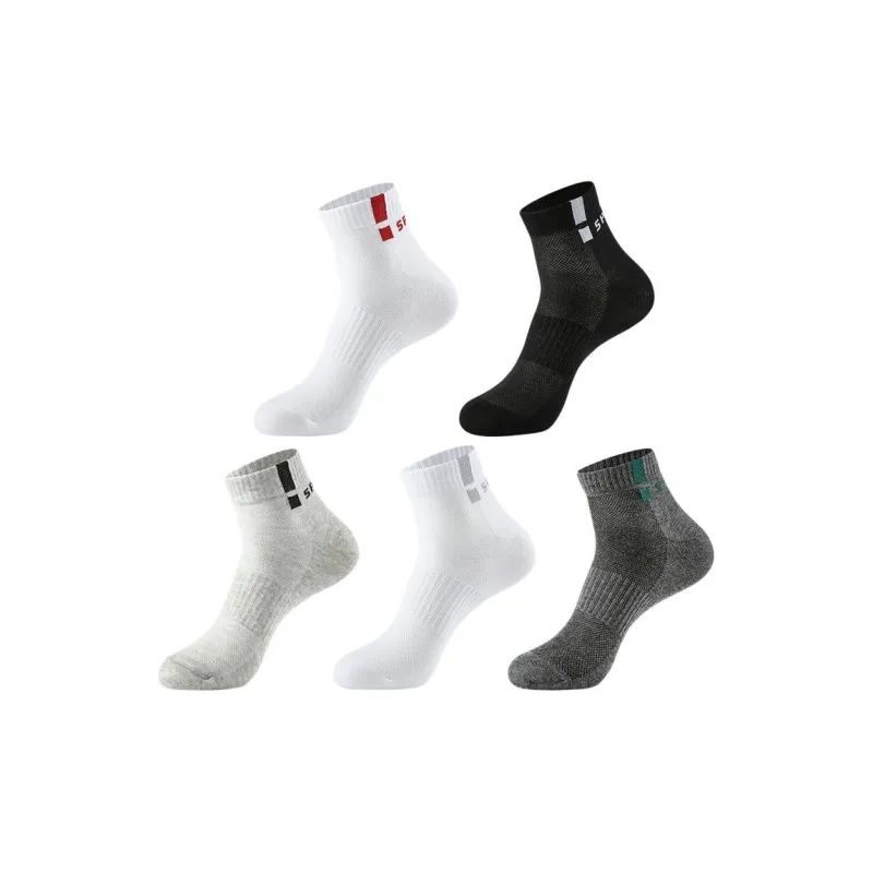 Lanza Mid Calf Socks Men's 5 Pack-0