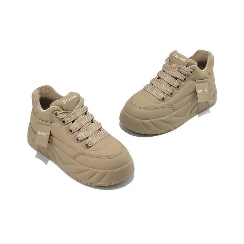DAPHNE Abrasion-Resistant Low-Top Chunky Sneakers Women's-40