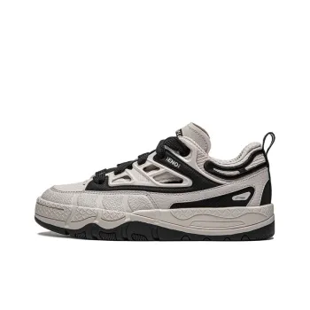 LiNing CF Tracing Collection Honor 3 SS Cushioning Wear Resistant Low Top Skateboard Shoes Women's Gray Black