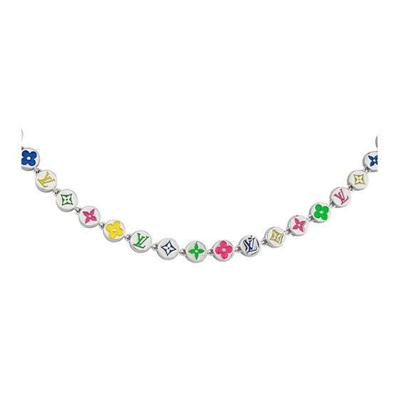 LOUIS VUITTON Necklace Monogram Colours-1