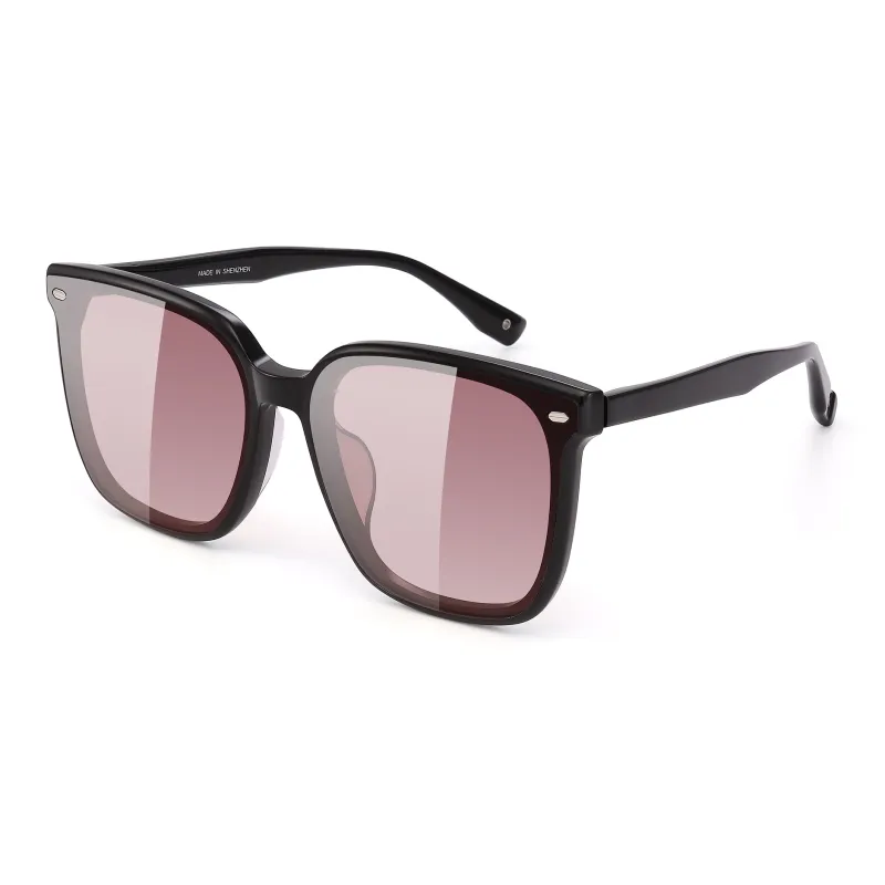 SUYAN Plate Frame Square Sunglasses Unisex-3
