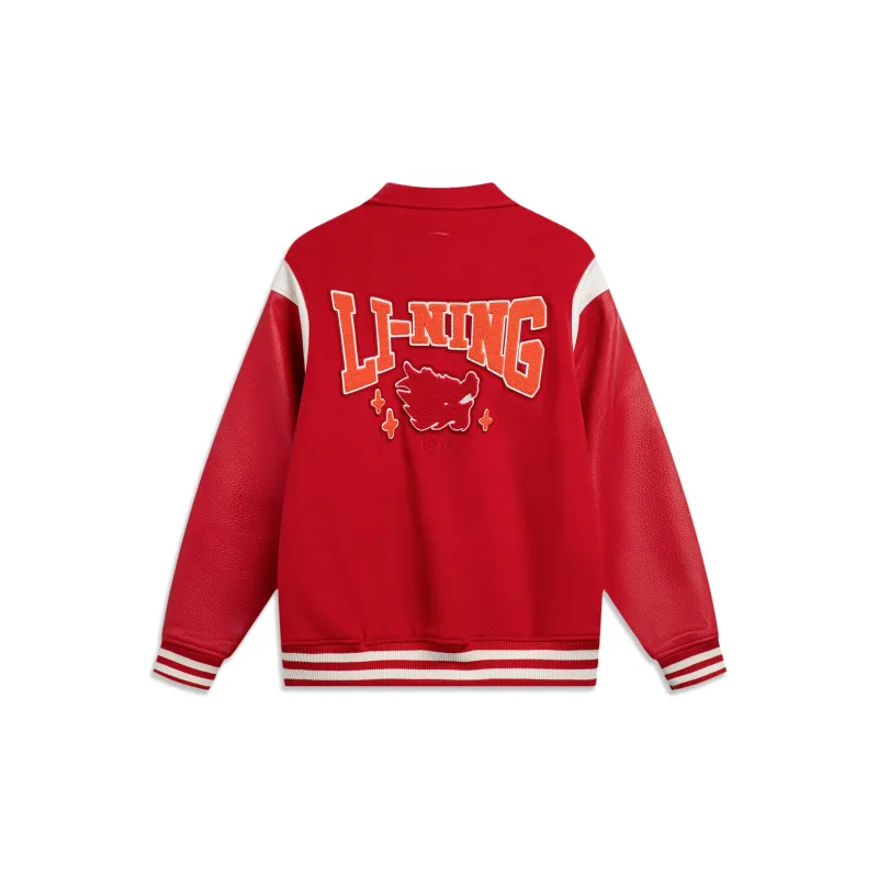 LiNing Rijin Doujin Collection Jacket Men's Samba Red-1