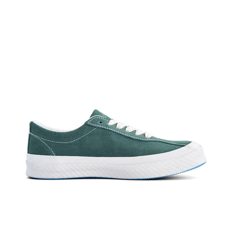 IT'S WEIRD There Are Strange Things Low Top Skateboard Shoes Unisex Duck Green-2