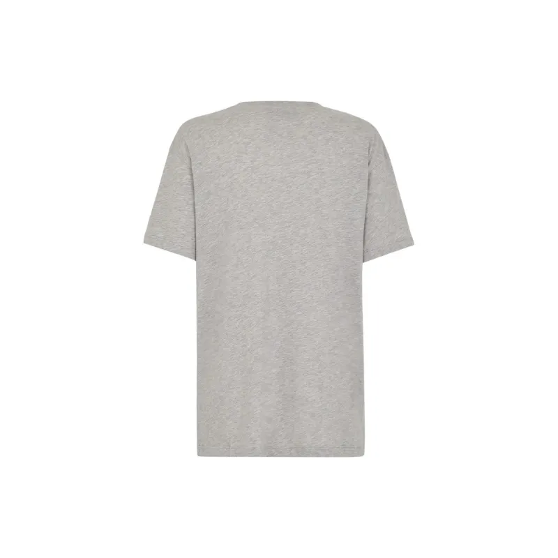 FENDI Logo Printed Crewneck T Shirt-1