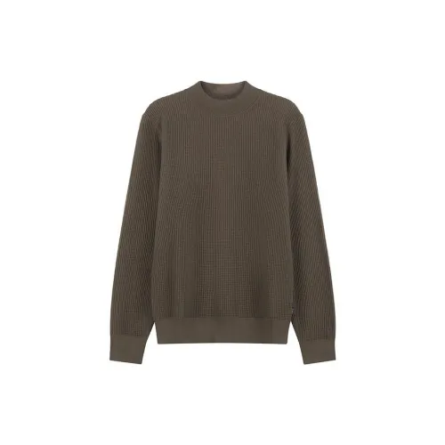 HUGO BOSS Knitwear Men Green Brown