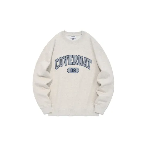 COVERNAT Sweatshirts Unisex Oatmeal