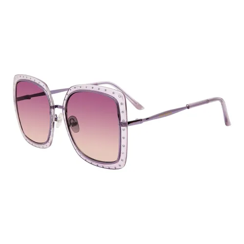 STEVE MADDEN Square Sunglasses Unisex Purple