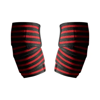 NAILEKESI Fitness Elbow Pads Black Red Unisex Professional Protective Equipment