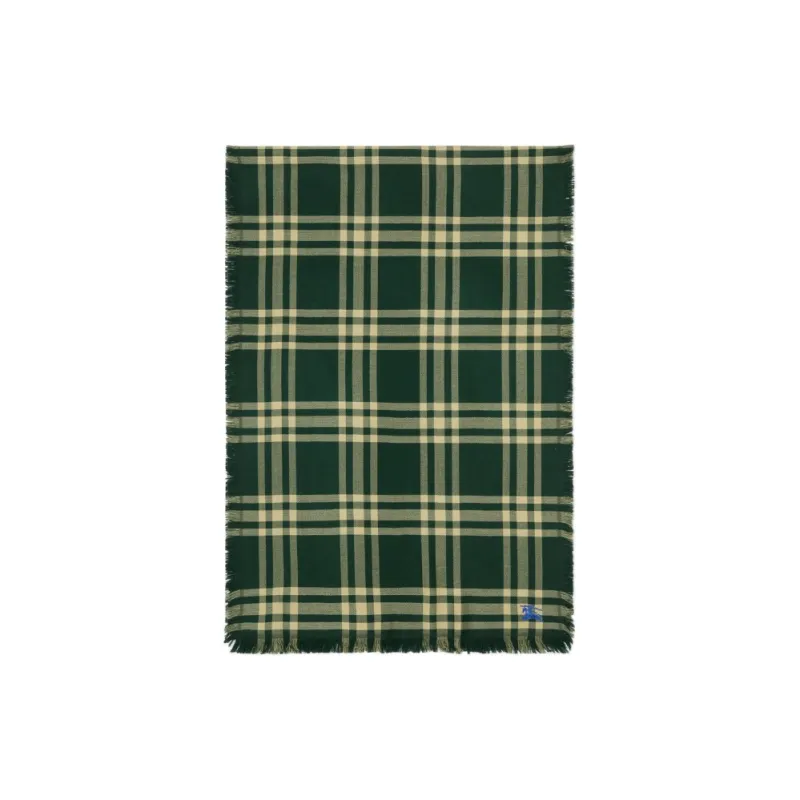 Burberry Knit Scarves Women's Green-0