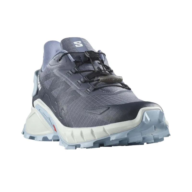 SALOMON Supercross 4 Shock Absorbers With Slip Resistant Features Low Top Running Shoes Women's Dark Blue-2