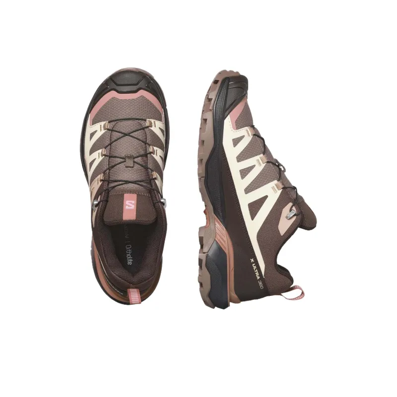 SALOMON Women's X Ultra 360 'Deep Taupe Black Coffee'-3