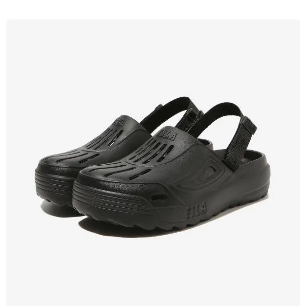 FILA Disruptor Beach Sandals Unisex Black-3