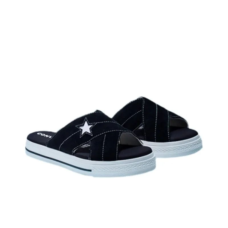 Converse Women's One Star Sandal Slip 'Black White' Women's-2