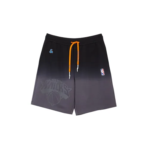 JACK&JONES JACK & JONES NBA Co-brand Casual Shorts Men Black Sandy BLACK SAND