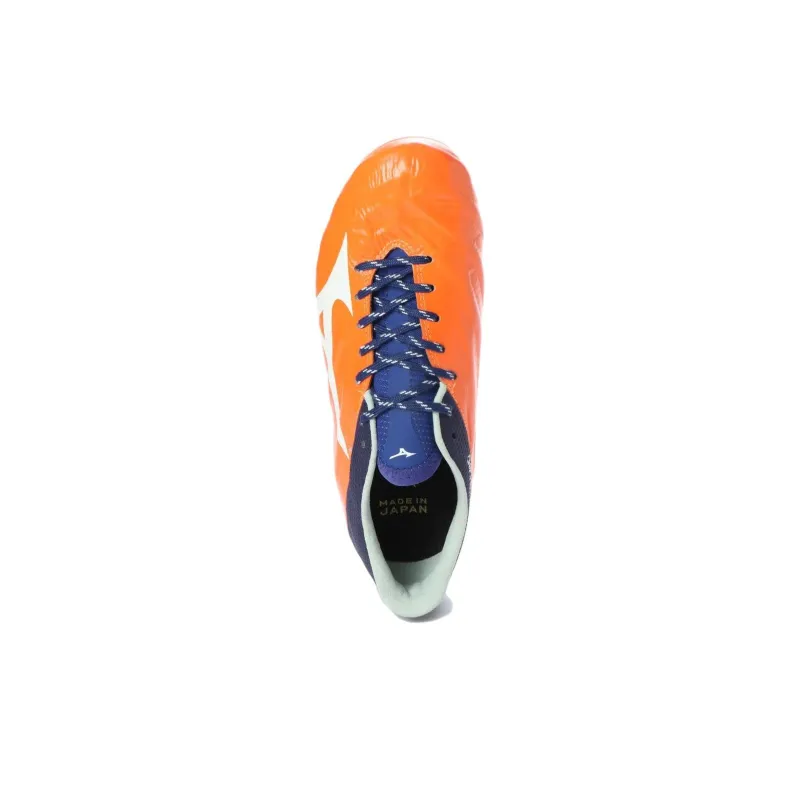 Mizuno AG Rubber Short Studs Cushioning, Wear Resistant Soccer Shoes Unisex Orange-3