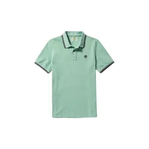 Timberland Polo Shirts Men Granite Green