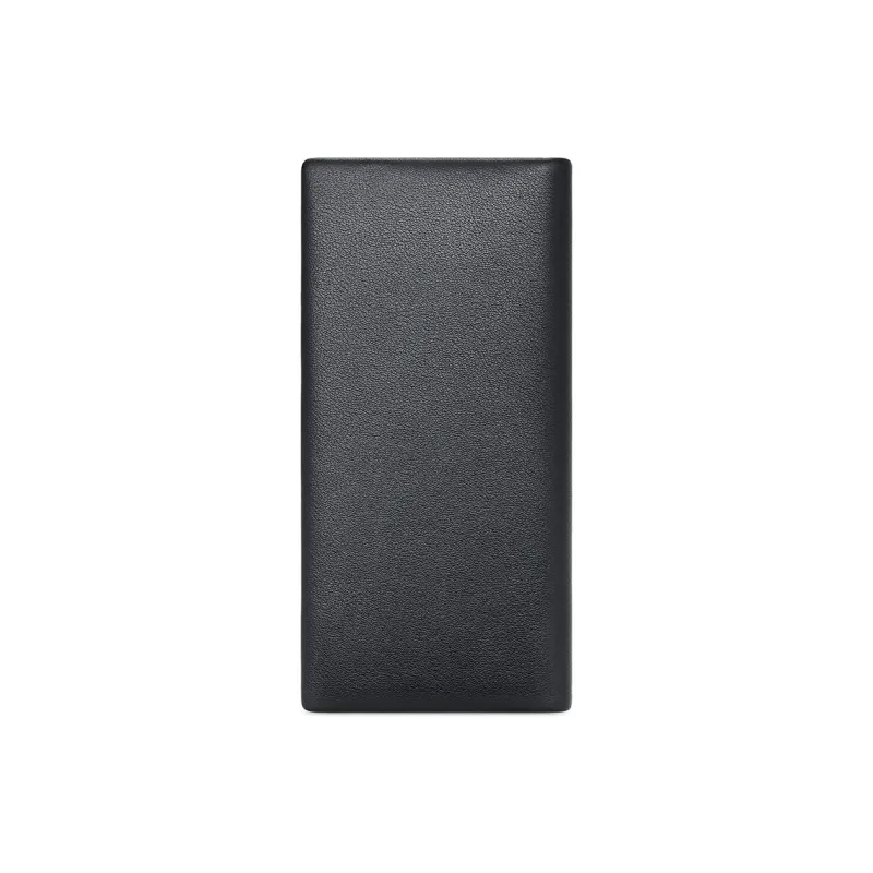 AUGTARLION Top Grain Cow Leather Wallet Regular Men's Black-2