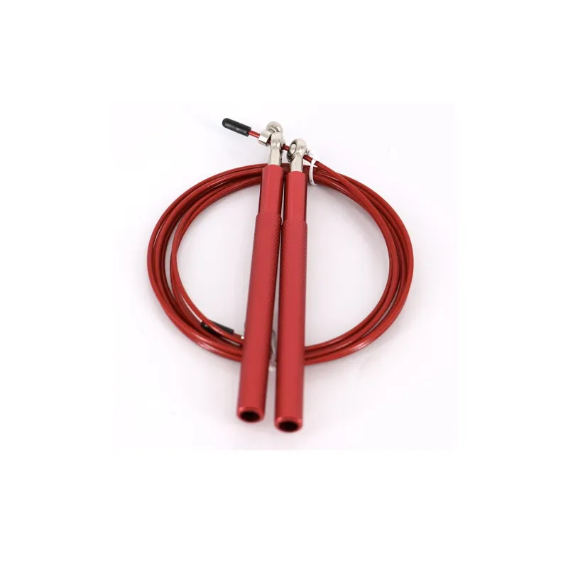 JUNGLELEOPARD CLB Jump Ropes PVC Aluminum Handle, Steel Wire Unisex-5