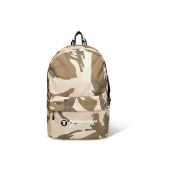 Aape Polyester Backpack Regular Men's Khaki & Camouflage & Green