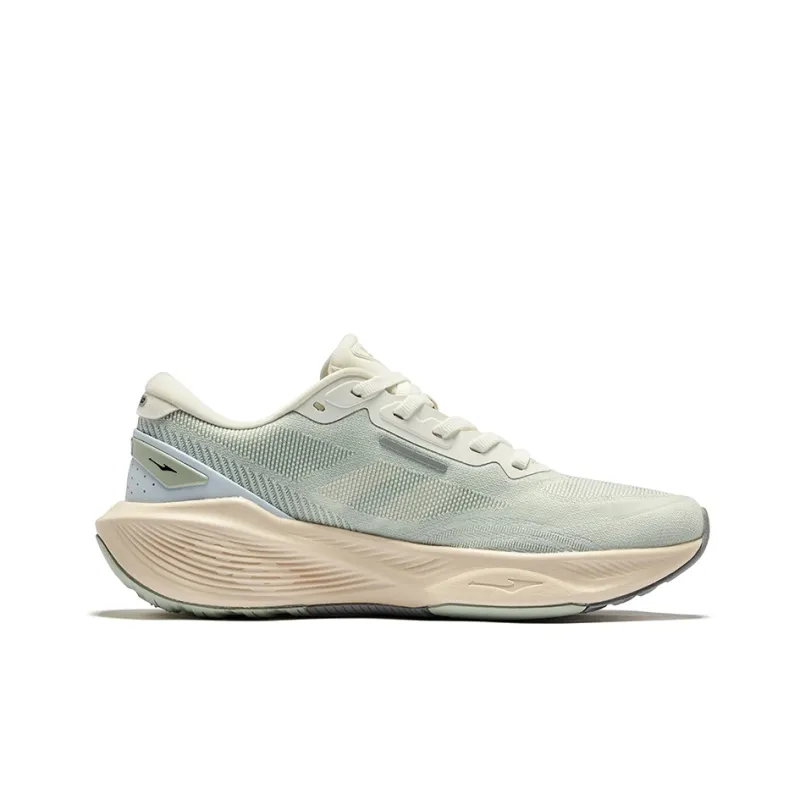 Erke Qibian 5.0 SE Summer Cushioning Breathable Rebound Low Top Running Shoes Women's Sea Foam Green Microcrystal White-1