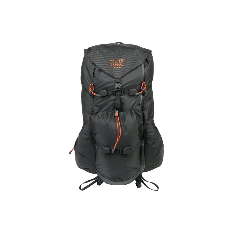 MYSTERY RANCH Ripstop Fabric Outdoor Hiking Bag Backpack Unisex Black-0