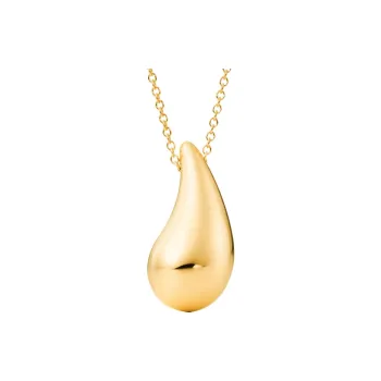 TIFFANY & CO. 18K Gold Necklaces Unisex Gold