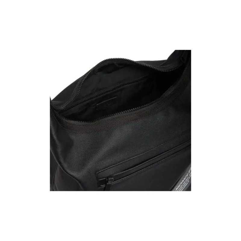 Moncler Coated Canvas Bag, Tote Bag, Shopping Bag, Shoulder Bag, Handbag Men's Black-5