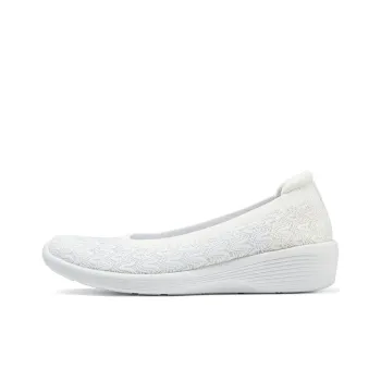 Skechers Modern Comfort Cushioned Wear Resistant Lightweight Low Top Casual Shoes Women's White