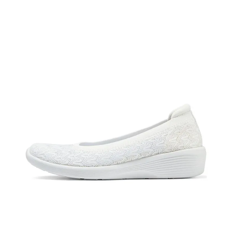 Skechers Modern Comfort Cushioned Wear Resistant Lightweight Low Top Casual Shoes Women's White-0