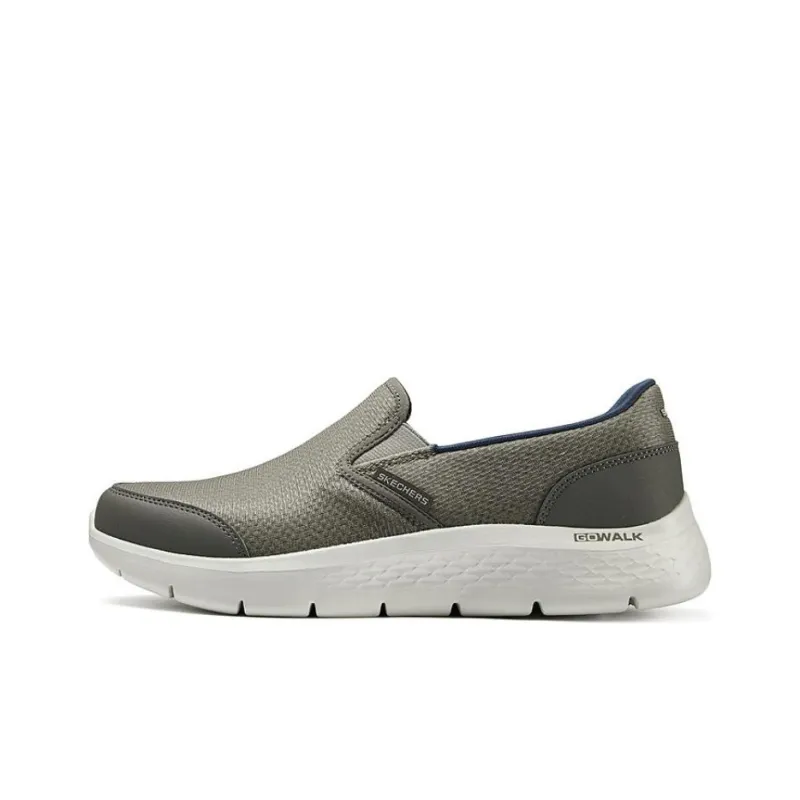 Skechers Low-Top Casual Shoes Men's Taupe-0