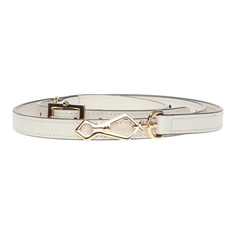 GUCCI Leather Bag Strap Women's Cream-0