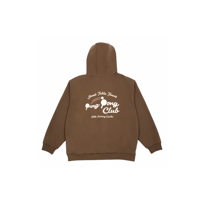 SANJQ Sweatshirt Unisex Dark Brown-1