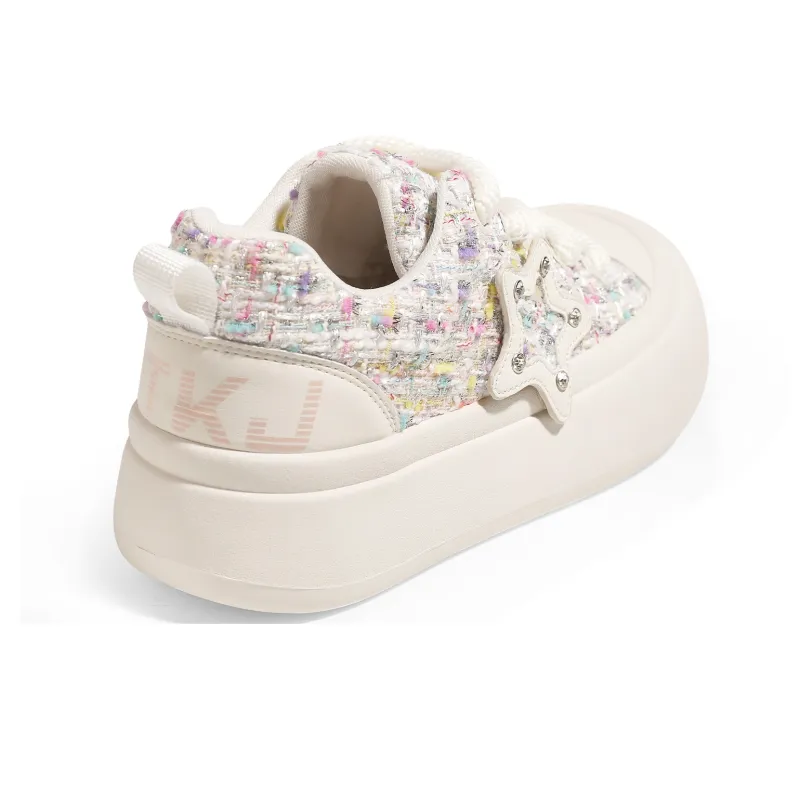 TTKJ Abrasion Resistant Slip Resistant Low Top Skateboard Shoes Women's-8