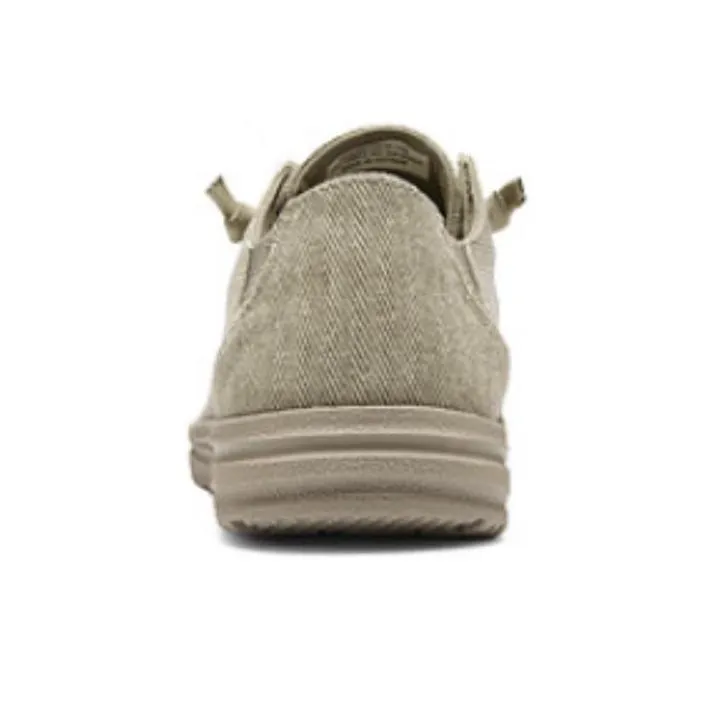 Skechers Slip Resistant, Abrasion Resistant, Breathable Low Top Casual Shoes Men's Taupe-2