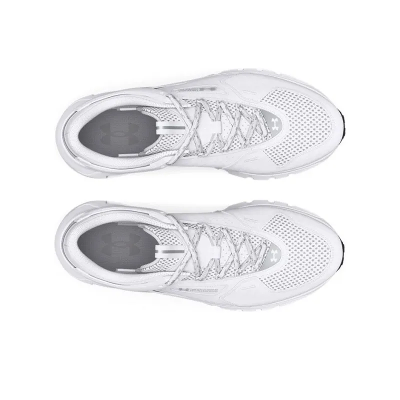 Under Armour Cushioning Wear Resistant Low Top Casual Running Shoes Men's White-3