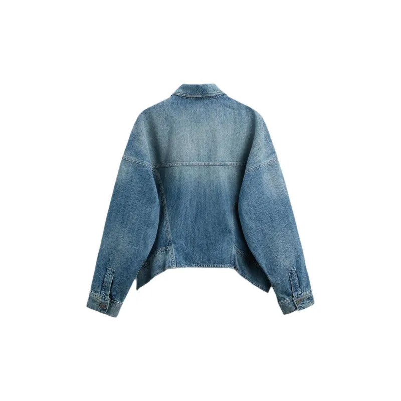 ZARA Denim Jacket Men's Medium Blue-1
