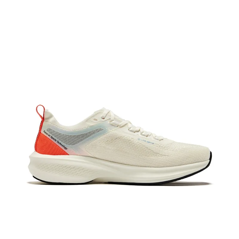 Erke Lightning 3.0 Summer Cushioning Rebound Low Top Running Shoes Women's Microcrystal White Summer Pink-1