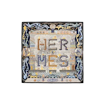 HERMES Silk Scarves Women's Multicolor