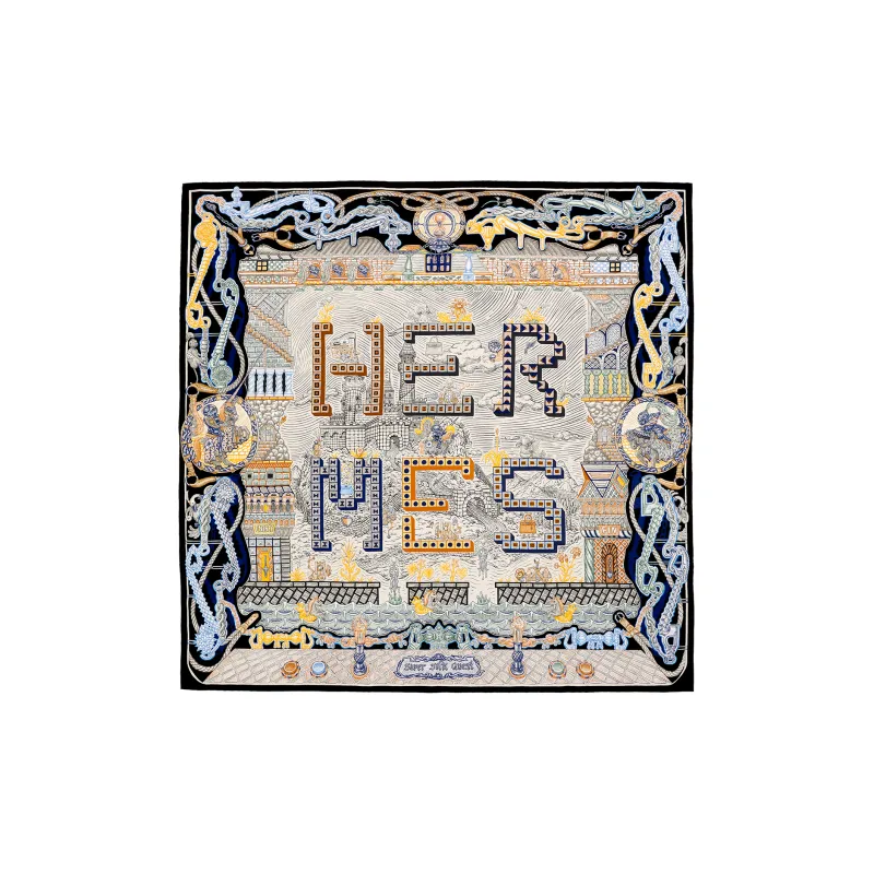 HERMES Silk Scarves Women's Multicolor-0