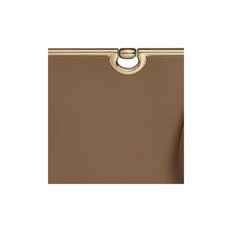 HERMES Mors De Bride Allegro Calfskin Shoulder Bag Crossbody Bag Women's D0 Beige Weimar Dog Beige-4