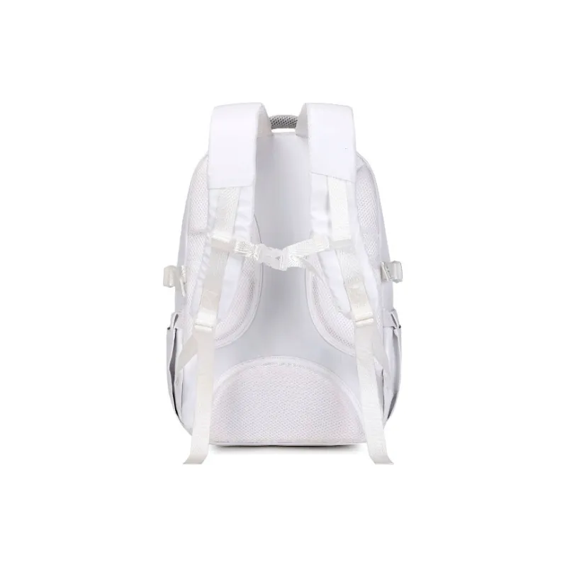 ZUOFEIFAN Nylon Backpack Unisex White-3