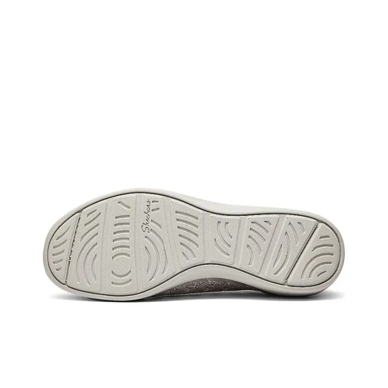 Skechers Modern Comfort Wear Resistant Low Top Casual Shoes Women's Taupe-4