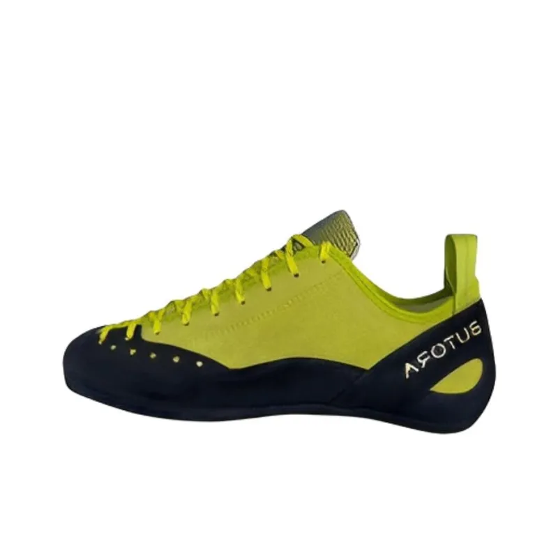 BUTORA Mantra Green Wide Cushioning Low-Top Hiking Shoes Unisex Yellow Black-0