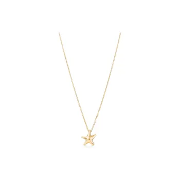 TIFFANY & CO. 18K Gold Necklaces Unisex Gold